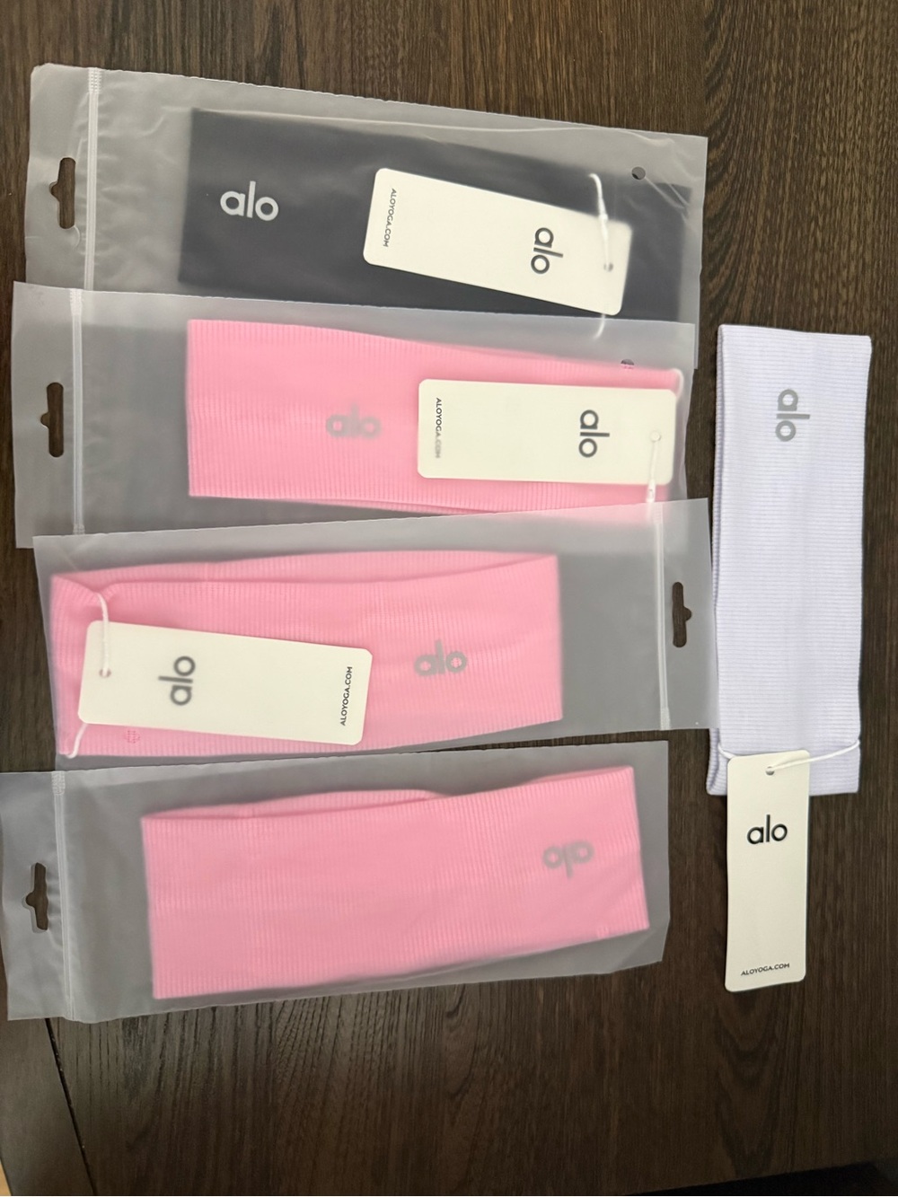Alo headband bundle of 5